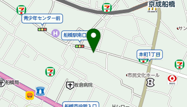 Luxe BATEAU by tricot(リュクスバトーバイトリコ) 船橋南口店の地図画像