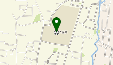 大阪府立渋谷高校の地図画像