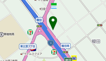 SBS三愛ロジスティクス株式会社 榎田営業所の地図画像