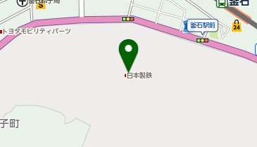 日鉄物流株式会社 北日本支店(釜石地区)の地図画像