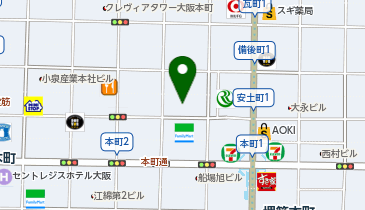 DR.REVERSE(ドクターリバース) 大阪本町店の地図画像