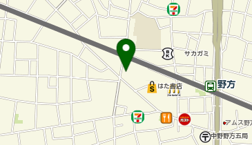 鍼灸院 あおい鳥の地図画像