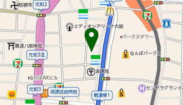 J'sメディカル整体院 難波院の地図画像