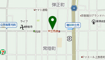 戻橋の地図画像