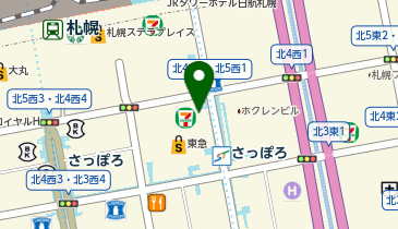 Agu hair capri(アグヘアーカプリ) 札幌駅前店の地図画像