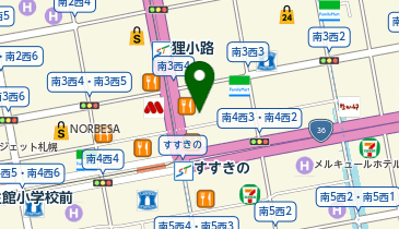 Agu hair living(アグヘアーリビング) 札幌店の地図画像