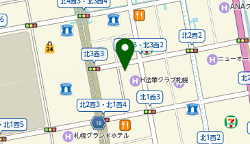 Agu hair japan(アグヘアージャパン) 札幌駅前店の地図画像
