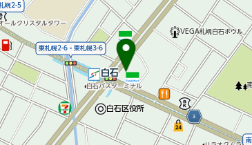 Agu hair hug(アグヘアーハグ) 白石店の地図画像