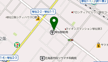 Agu hair button(アグヘアーボタン) 札幌琴似店の地図画像