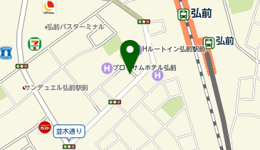Agu hair viola(アグヘアービオラ) 弘前駅前店の地図画像