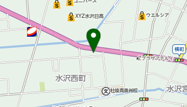 Agu hair rudi(アグヘアールディ) 水沢店の地図画像