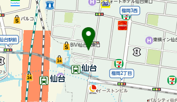 Agu hair jill(アグヘアージル) 仙台駅東口駅前店の地図画像