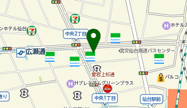 Agu hair daisy(アグヘアーデイジー) 仙台駅前店の地図画像