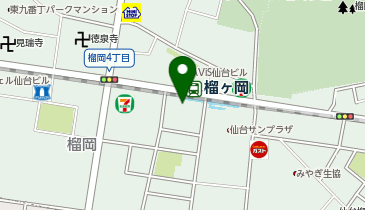 Agu hair sign(アグヘアーサイン) 榴岡店の地図画像