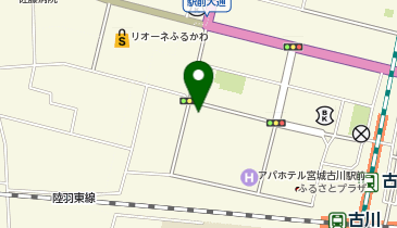Agu hair hills(アグヘアーヒルズ) 宮城古川店の地図画像