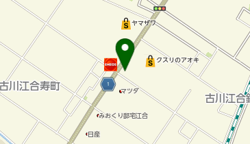 Agu hair abbey(アグヘアーアビー) 古川2号店の地図画像