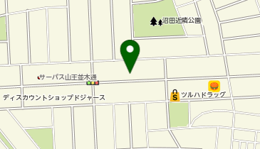 Agu hair ritz(アグヘアーリッツ) 秋田山王店の地図画像