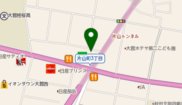 Agu hair seal(アグヘアーシール) 大館店の地図画像