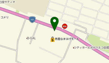 Agu hair cape(アグヘアーケープ) 男鹿店の地図画像