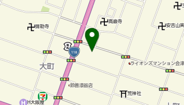 Agu hair polite(アグヘアーポライト) 会津若松店の地図画像