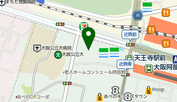 椿 天王寺店の地図画像