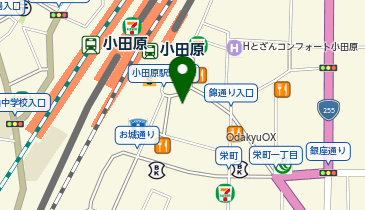 PCアカデミーオーシャン 小田原校の地図画像