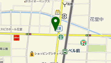 Agu hair ilios(アグヘアーイリオス) 花堂店の地図画像