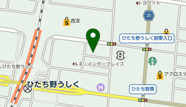 Agu hair rint(アグヘアーリント) ひたち野うしく店の地図画像