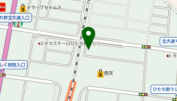 Agu hair kuh(アグヘアークー) ひたち野うしく店の地図画像