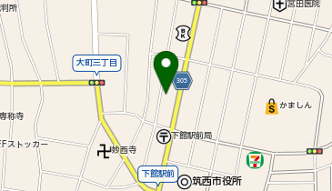 Agu hair salle(アグヘアーセイル) 下館駅前店の地図画像