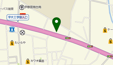 BLEACHi(ブリーチ) 宇都宮店の地図画像