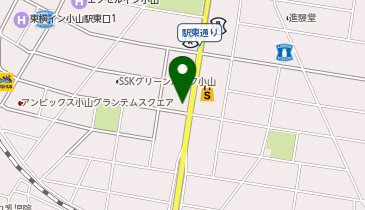 Agu hair rothes(アグヘアーロセス) 小山駅東通り店の地図画像