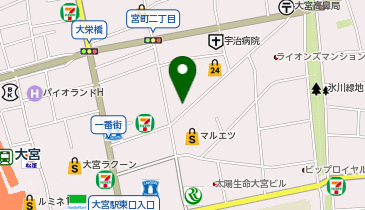Agu hair russian(アグヘアールシアン) 大宮店の地図画像