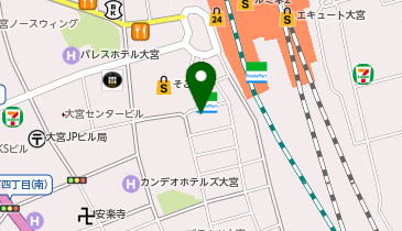 Agu hair theta(アグヘアーシータ) 大宮店の地図画像