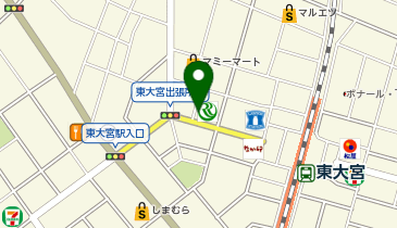 Agu hair Soin.(アグヘアーソワン) 東大宮店の地図画像