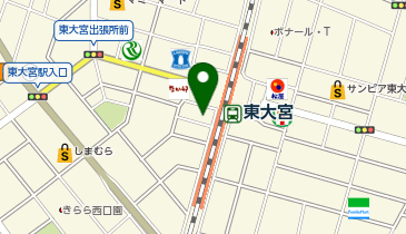 Agu hair cheer(アグヘアーチア) 東大宮店の地図画像