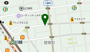 Agu hair cresta(アグヘアークレスタ) 川越駅前店の地図画像