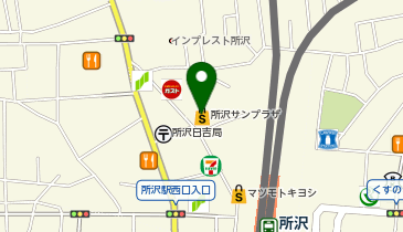 BLEACHi(ブリーチ) 所沢店の地図画像