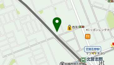 Agu hair kiitos(アグヘアーキートス) 北習志野店の地図画像