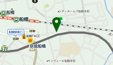 Agu hair rube(アグヘアールーブ) 船橋店の地図画像