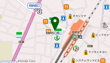 Agu hair aloha(アグヘアーアロハ) 柏店の地図画像