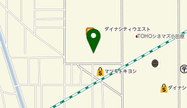 JTB ダイナシティ店の地図画像