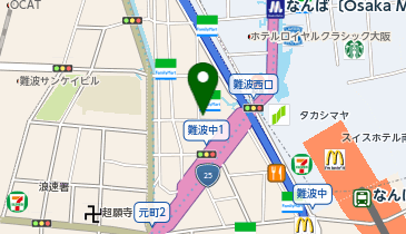 スギドラッグ クリニックモールなんば店の地図画像