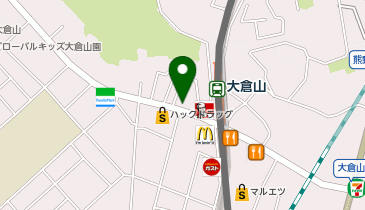 スギドラッグ 大倉山駅西店の地図画像
