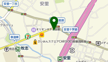 みんなのうなぎの地図画像