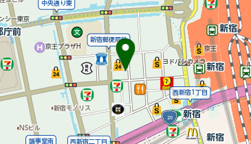 Agu hair SHINJUKU(アグヘアーシンジュク) 新宿西口店の地図画像