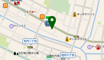 Agu hair garnet(アグヘアーガーネット) 門前仲町店の地図画像