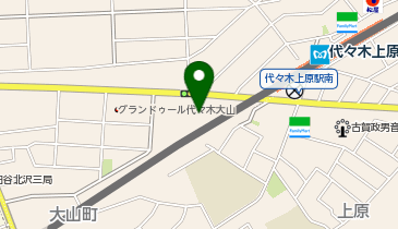 富士東洋理髪店の地図画像