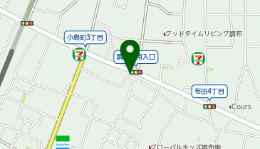 Agu hair ttysark(アグヘアーティサーク) 調布店の地図画像