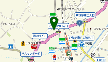 Agu hair beyond(アグヘアービヨンド) 戸塚店の地図画像